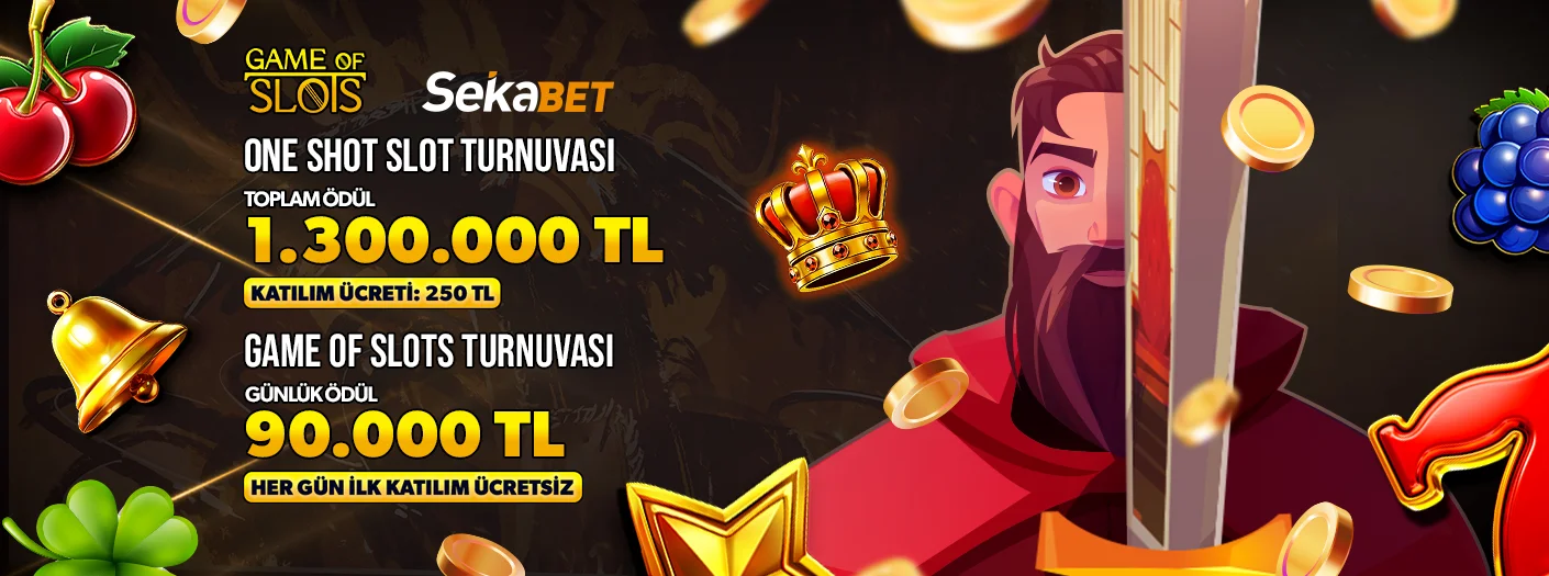 game of slots - turnuvalar